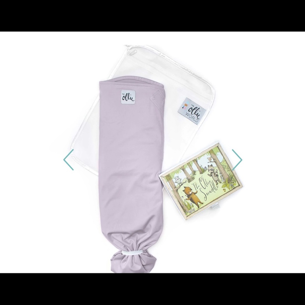 OLLIE Swaddle, baby stretch swaddle, Lavender